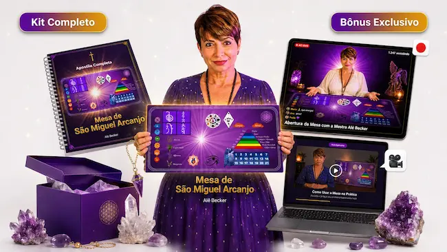 Kit Mesa de São Miguel Arcanjo — todos os materiais